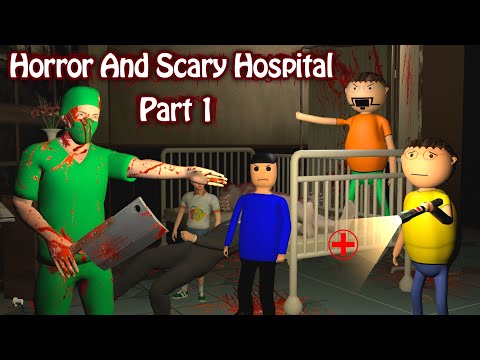 Gulli Bulli In Shapit Hospital Part 1 | Hospital Horror Story Short Film || Scary Toons ||Mjh