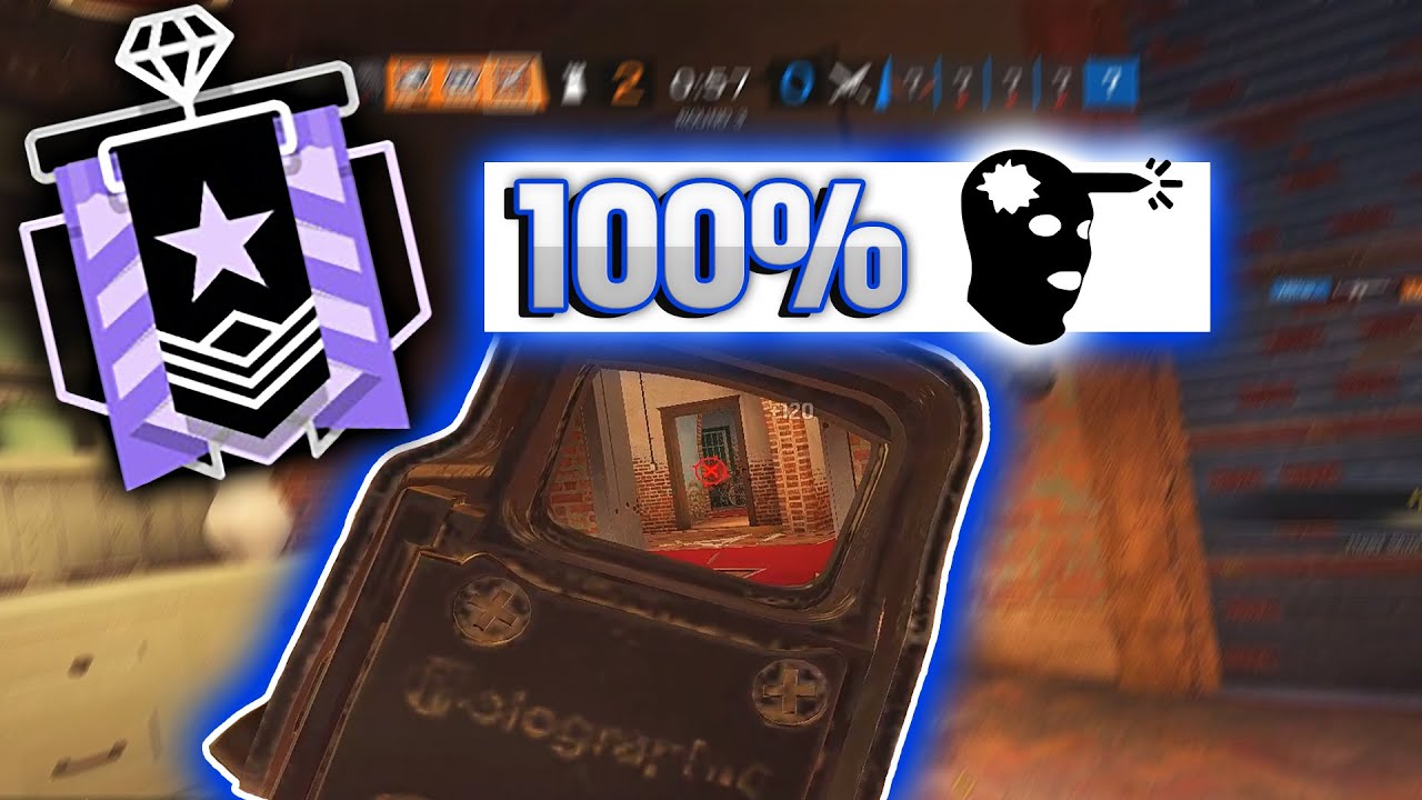100% Headshot Ace in Diamond Rank - SnyP [R6 Highlights #9] - YouTube