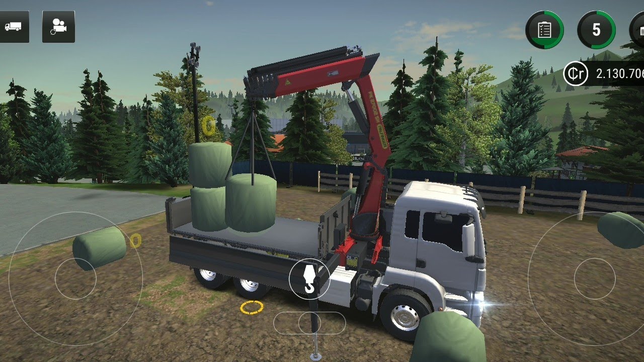 Construction simulator 3 gameplay MAN truck