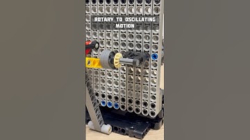 Rotary to Oscillating Motion Mechanism #lego #technic #legotechnic #mechanical #mechanism