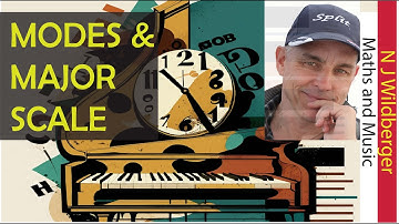 Introducing Modes of the major scale | Maths and Music | N J Wildberger