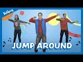 Jump around  preschool worship song