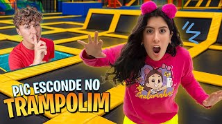  Pic - Esconde no Maior Parque de Trampolim Valendo Prêmio!!! FAMÍLIA MARIA CLARA E JP 