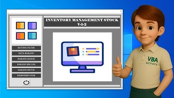Excel VBA Inventory Management System V-1-2 | Aplikasi Stok Gudang Sederhana | ACTIVITY VBA EXCEL