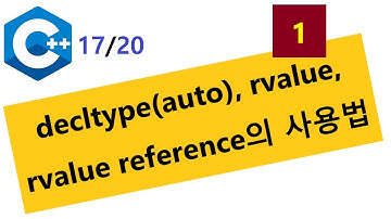 046 - decltype(auto), rvalue, rvalue reference의 사용법 1