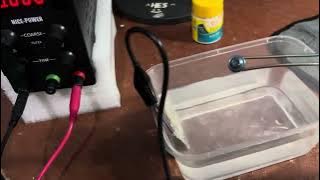 Cara mewarnai baut Titanium dengan alat khusus / Power suplay