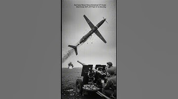 “Germans Never Knew American VT Fuzes Shot Down 82% Of Their V-1s In One Day.”