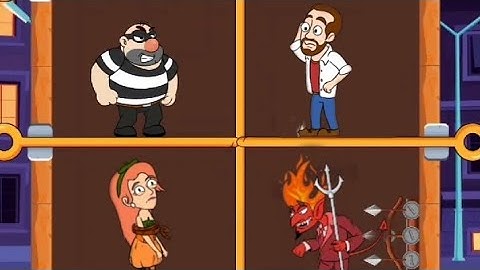 Home pin rescue / save girl game pull pin gameplay (hard level) game @hayatgamerz