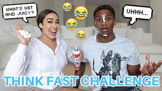 THIS WAS A BAD IDEA...*THINK FAST CHALLENGE*