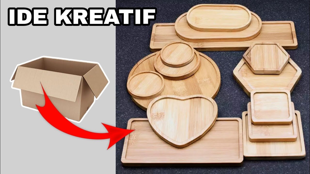 Ide kreatif hasilkan puluhan juta hanya dari kardus bekas || Tutorial