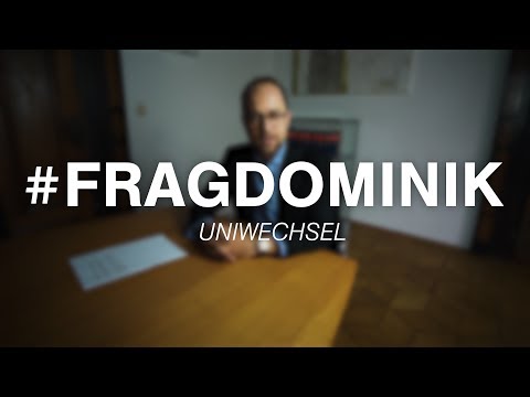 Mein damaliger Uniwechsel - #FragDominik