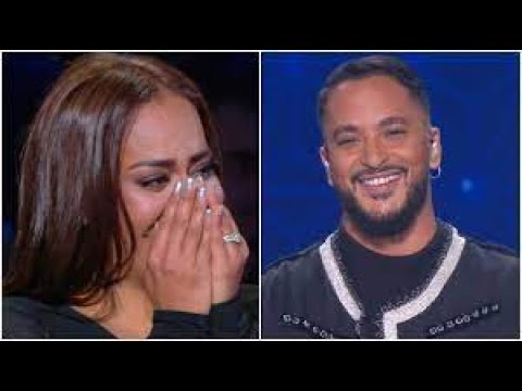 Amel Bent en larmes devant Slimane venu lui chanter \