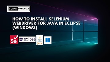 How to install selenium webdriver for java in eclipse | Windows 11 | selenium 4 | JDK 19 | #selenium