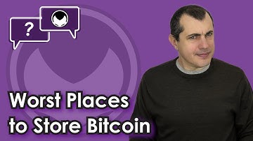WORST Ways to Store Bitcoin [3 Mistakes to Avoid]