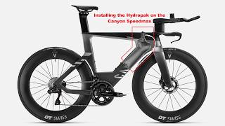 Canyon Speedmax Hydropak Install - YouTube