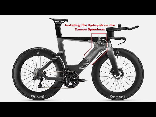 Canyon Speedmax Hydropak Install - YouTube
