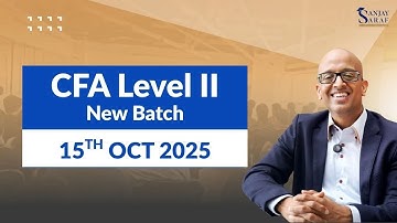CFA L2 New Batch Announcement! 15th Oct 2025