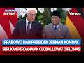 BREAKING! Di Depan Presiden Jerman, Prabowo Serukan Konflik Dunia Diakhiri Lewat Diplomasi