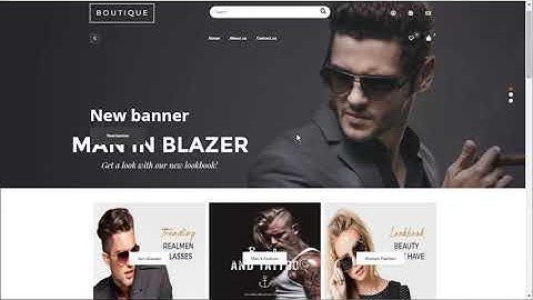 02 Create pages and Headers and footer menus