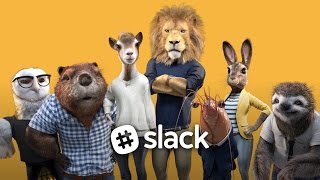Slack Teams Do Amazing Things — "Animals!" TV Commercial (60 second) screenshot 1
