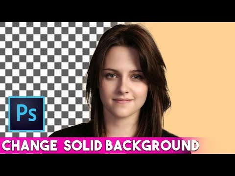 How to Change  Solid Background Color in Photoshop