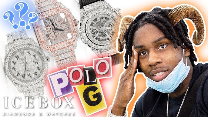 Polo G more than $1,000,000 albums chain collection 🐐⛓💎 📲 Find Polo G  outfits in @whatsonthestar.app