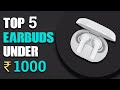 Top 5 Best Bluetooth EarBuds Under 1000 [July 2022]🔥Tech Reviews