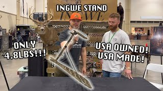 INGWE STAND | ONLY 4.8LBS | 2023 MOBILE HUNTERS EXPO | \