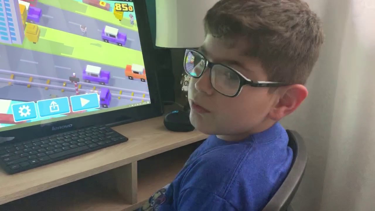 crossy road ui computer face crossy road ui computer face