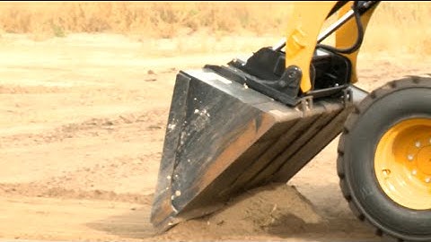 Cat® D Series Skid Steer Loaders – Work Tool Positioner feature