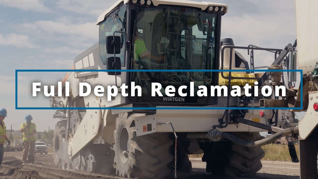 Paving and Preservation | Full Depth Reclamation - YouTube