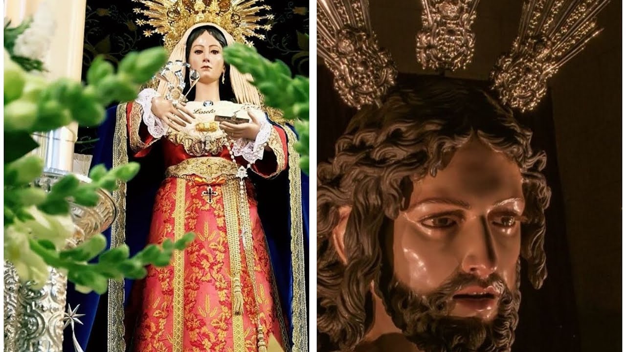 Ensayo de costaleros de Cristo Resucitado y costaleras de Ntra Sra de Loreto Ronda 2023