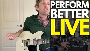 Live Performance Tips for Guitarists - Tiny Tuesday Tips with sTuart!
