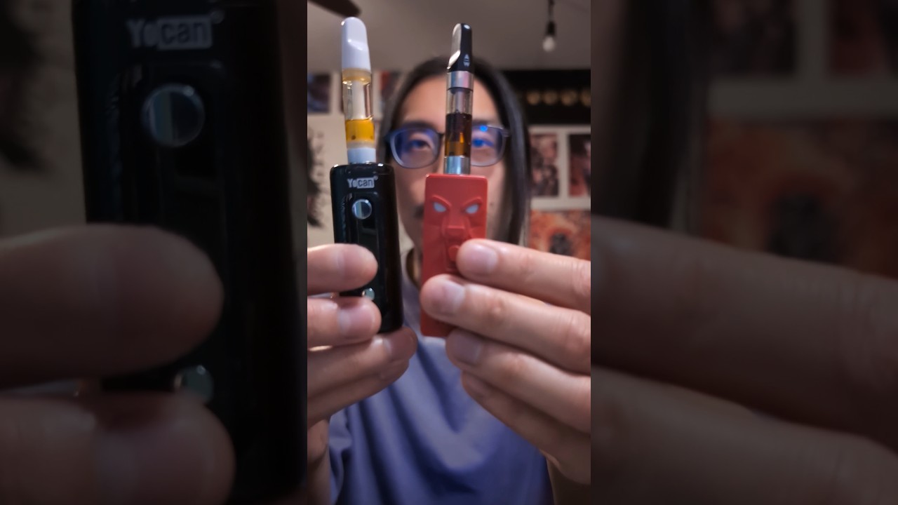 Quick comparison of two Yocan cart batteries