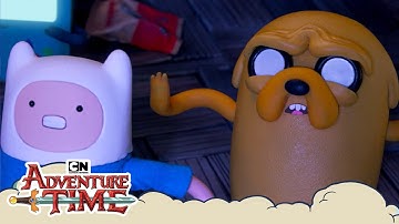 Finn, Jake, and the Squad Survive a Storm! | Adventure Time | Cartoon Network