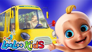 wheels on the bus ten in the bed kids songs from looloo kids best videos for children