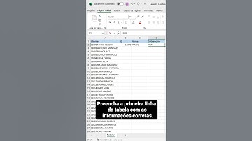 Preenchimento Relâmpago no Excel | #shorts