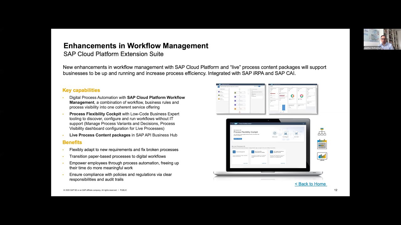 SAP Community Call: SAP Cloud Platform - The Big Picture with Gunther Rothermel