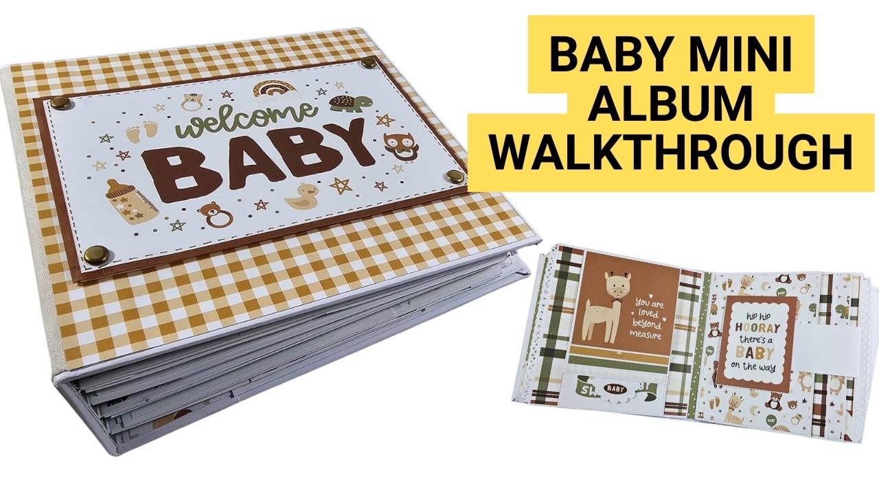 Детский мини-альбом | Проект Share | Вдохновение для скрапбукинга