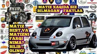 #DAEWOO #MATIZ #МАТИЗ  ХАКИДА СИЗ БИЛМАГАН ФАКТЛАР 4 июнь 04 07 2021