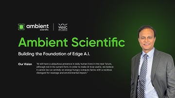 WAIC 2021 | GP Singh, CEO of Ambient Scientific, on Building the Foundation of Edge AI