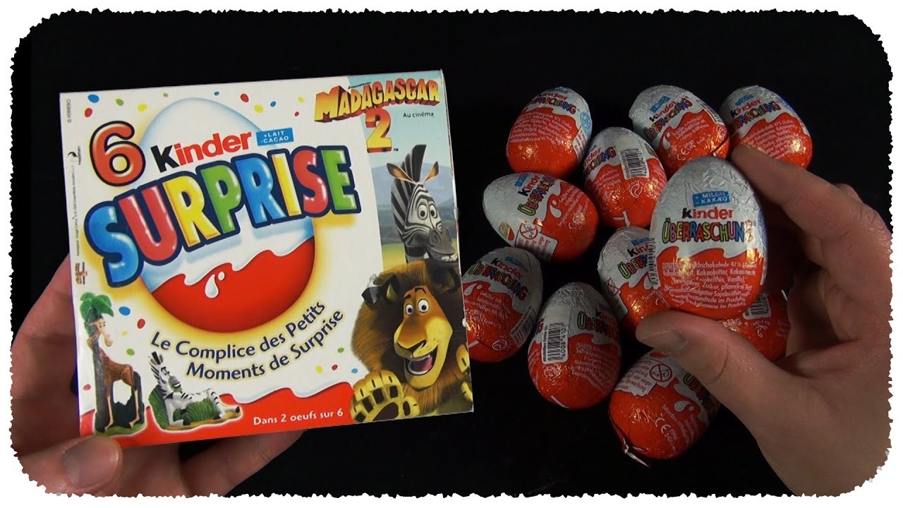 kinder-surprise-egss-madagascar-ice-age-youtube