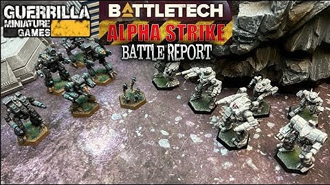 Battletech: Alpha Strike Battle Report - Jade Falcon vs. Comstar