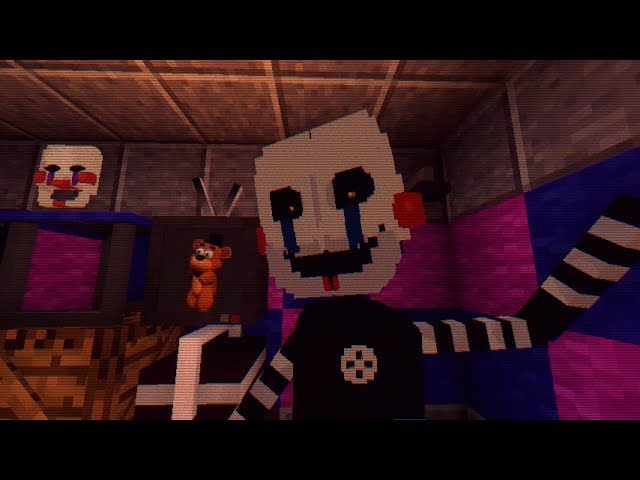 Becoming FNAF Animatronics in Minecraft! (Minecraft FNAF Universe Mod) 