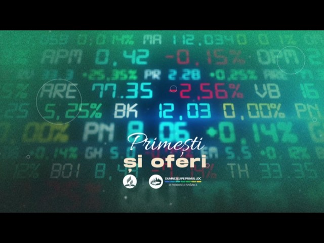 8 august 2026 - „Primești și oferi
