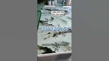 Tranh kính cường lực #tomcorporation #nhadep #design #decor #tranhkinh3d #tranh