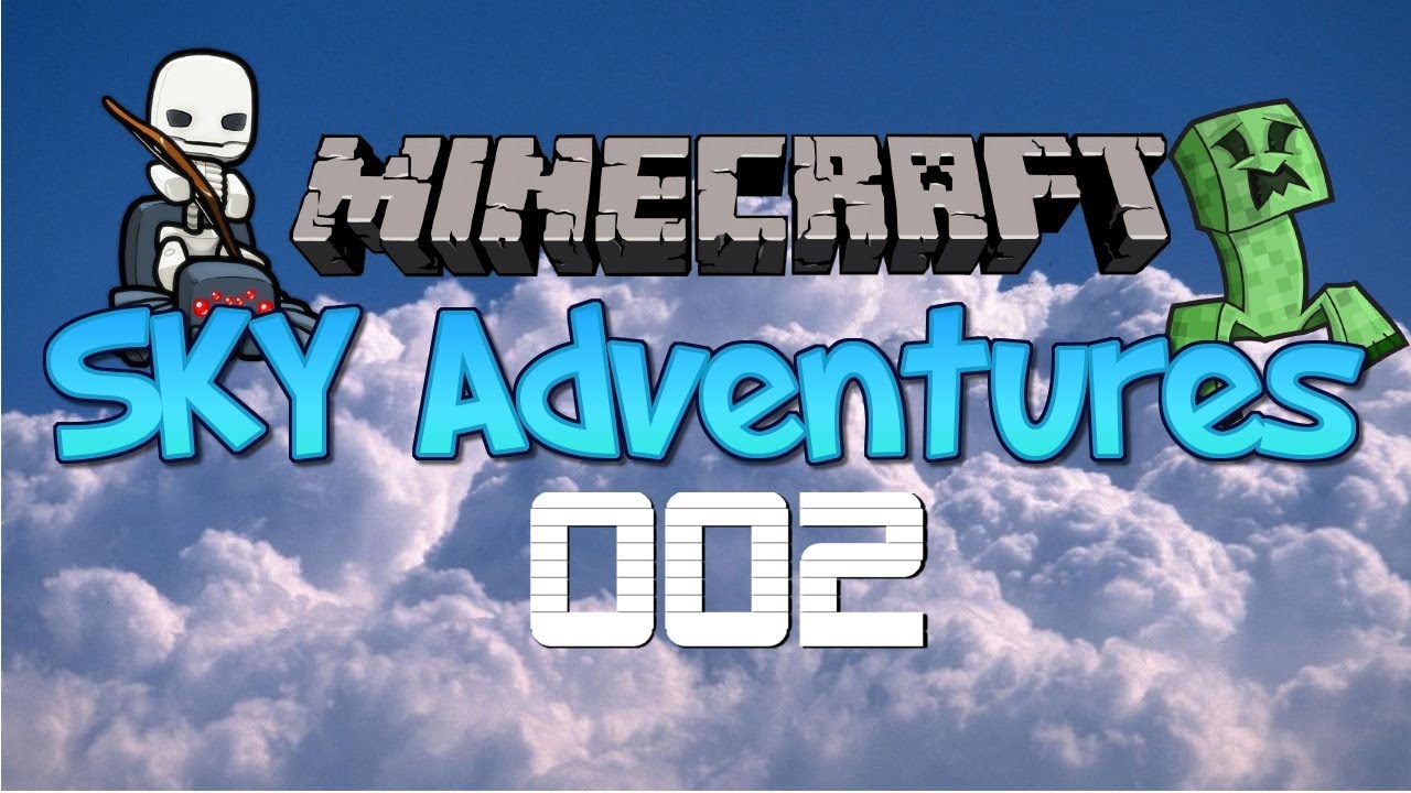 Minecraft Sky Adventures #2 Mehr Erkenntnis (German / FULLHD) - YouTube