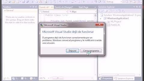 VS2010 Object Error