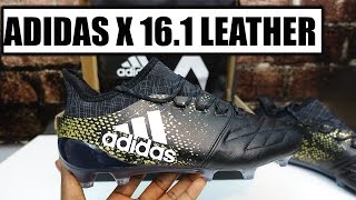 Syd korn mærkning Adidas x 16.1 Leather (Stellar Pack) Review + Play Test - YouTube