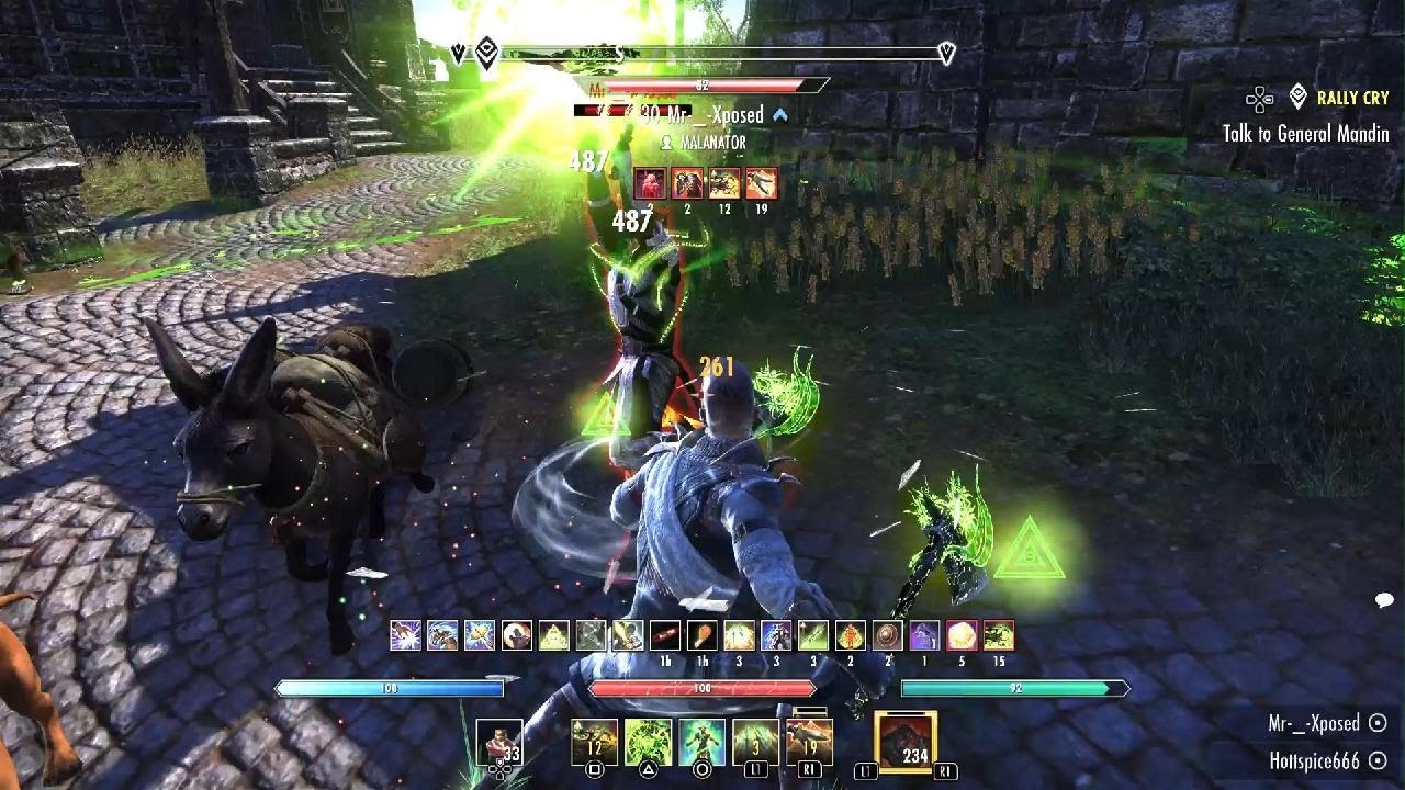 The Elder Scrolls Online Arcanist PvP 1v1 - YouTube